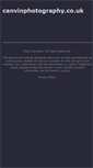 Mobile Screenshot of canvinphotography.co.uk